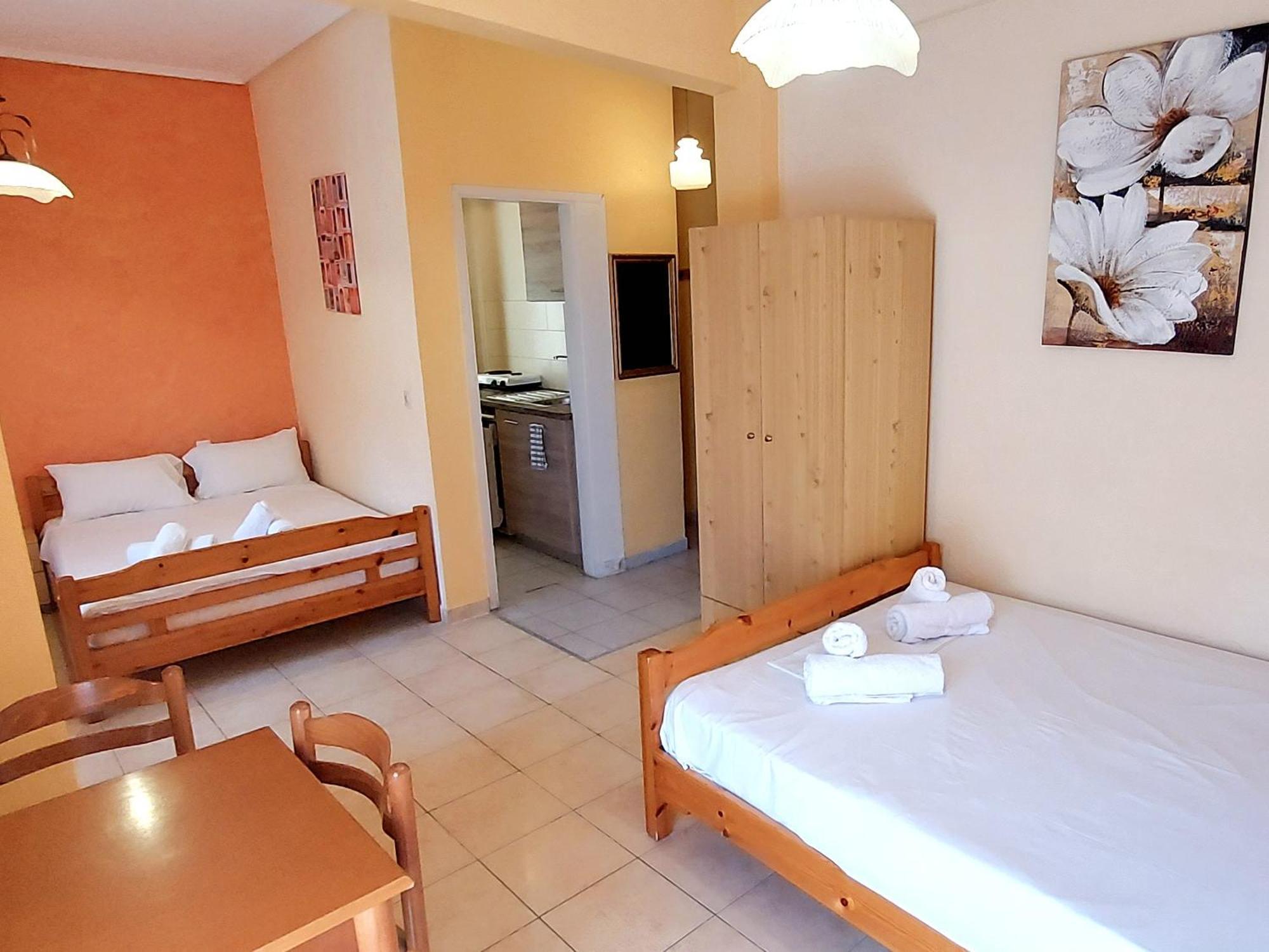 Apartamento Haus Olymp Paralía Habitación foto